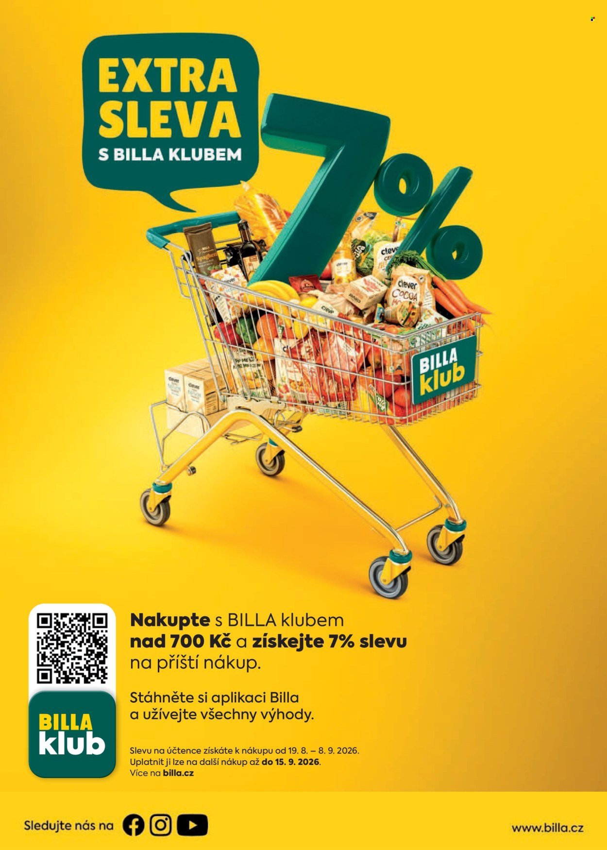 Leták BILLA - 26. 8. 2026 - 1. 9. 2026. Strana 26