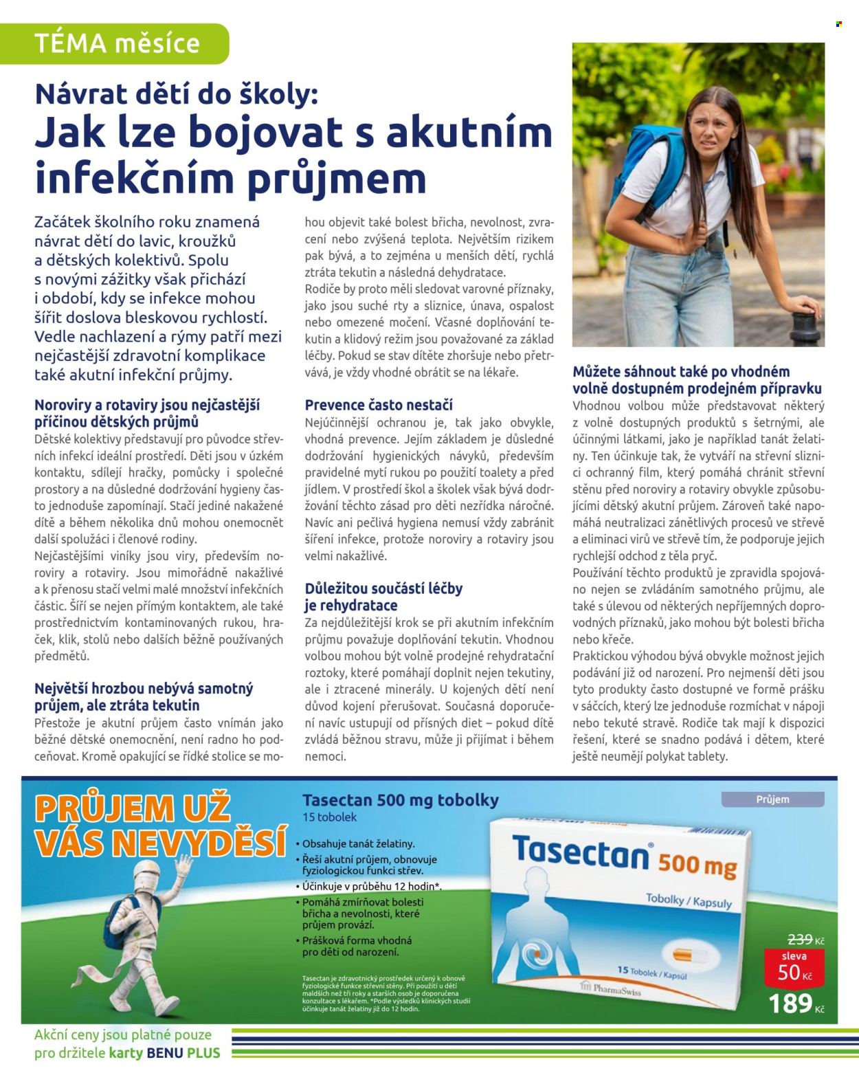 Leták BENU Lékárna - 1. 9. 2026 - 30. 9. 2026. Strana 8