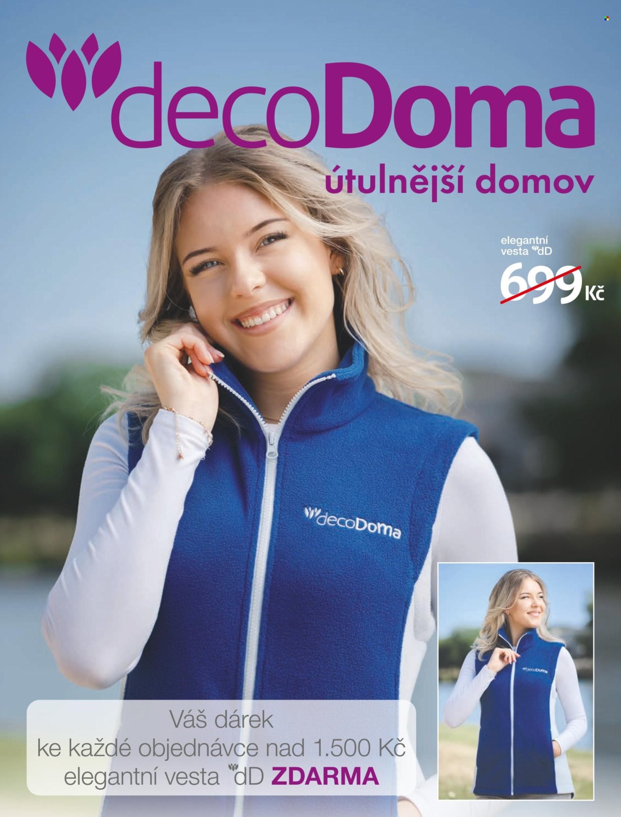 Leták decoDoma - 25. 8. 2026 - 31. 1. 2027. Strana 1