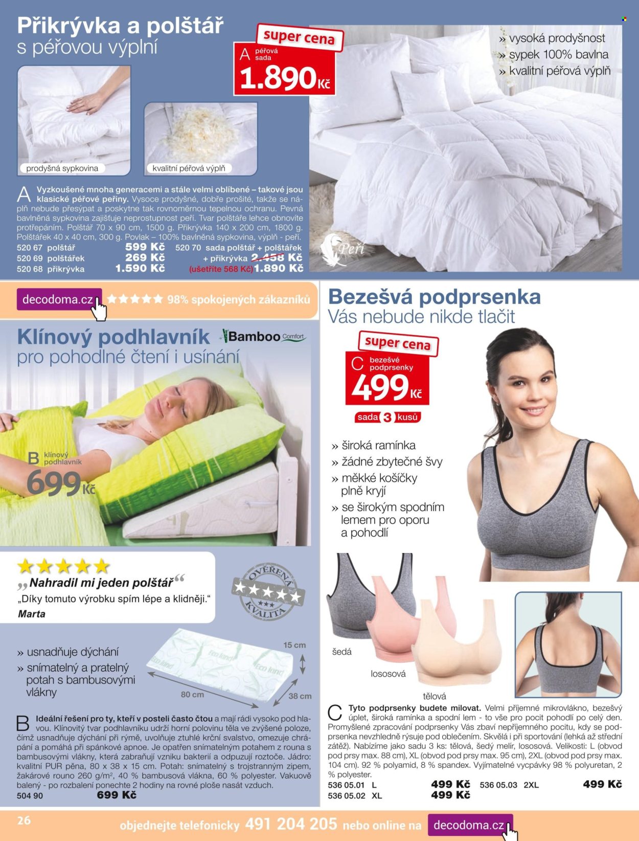 Leták decoDoma - 25. 8. 2026 - 31. 1. 2027. Strana 26