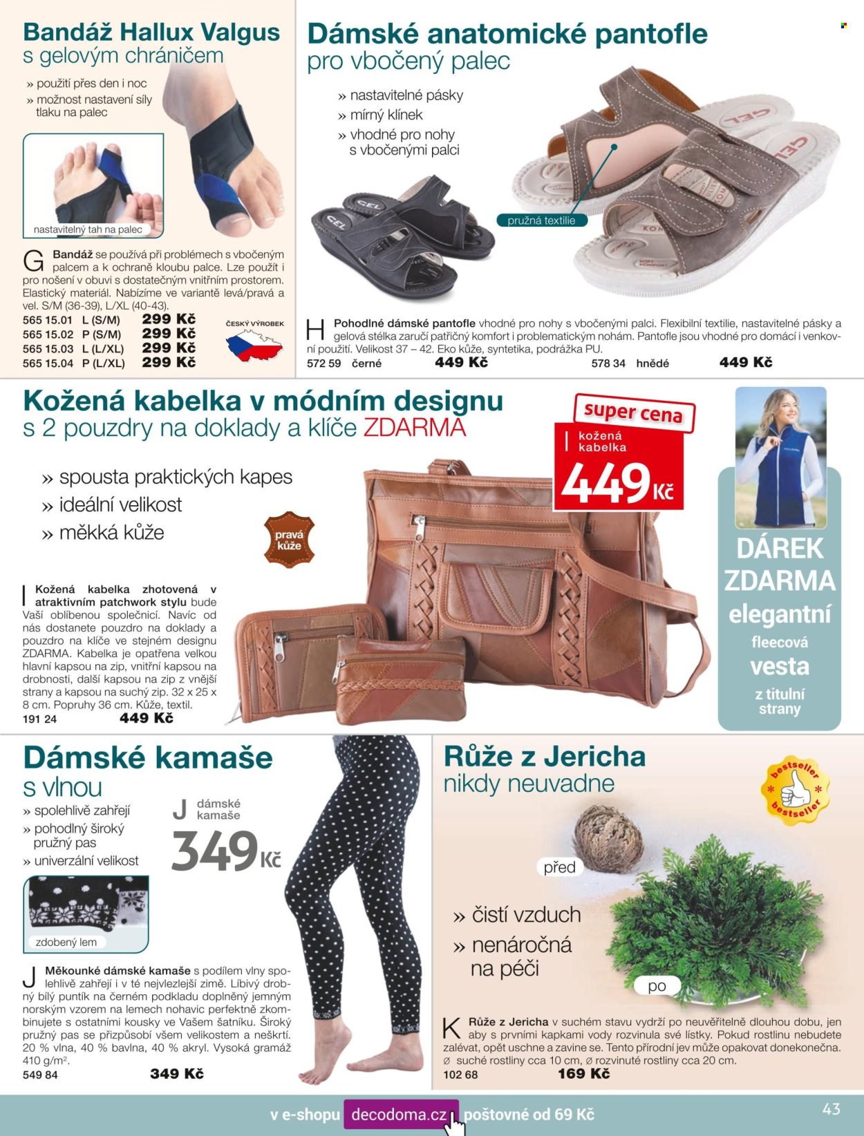Leták decoDoma - 25. 8. 2026 - 31. 1. 2027. Strana 43