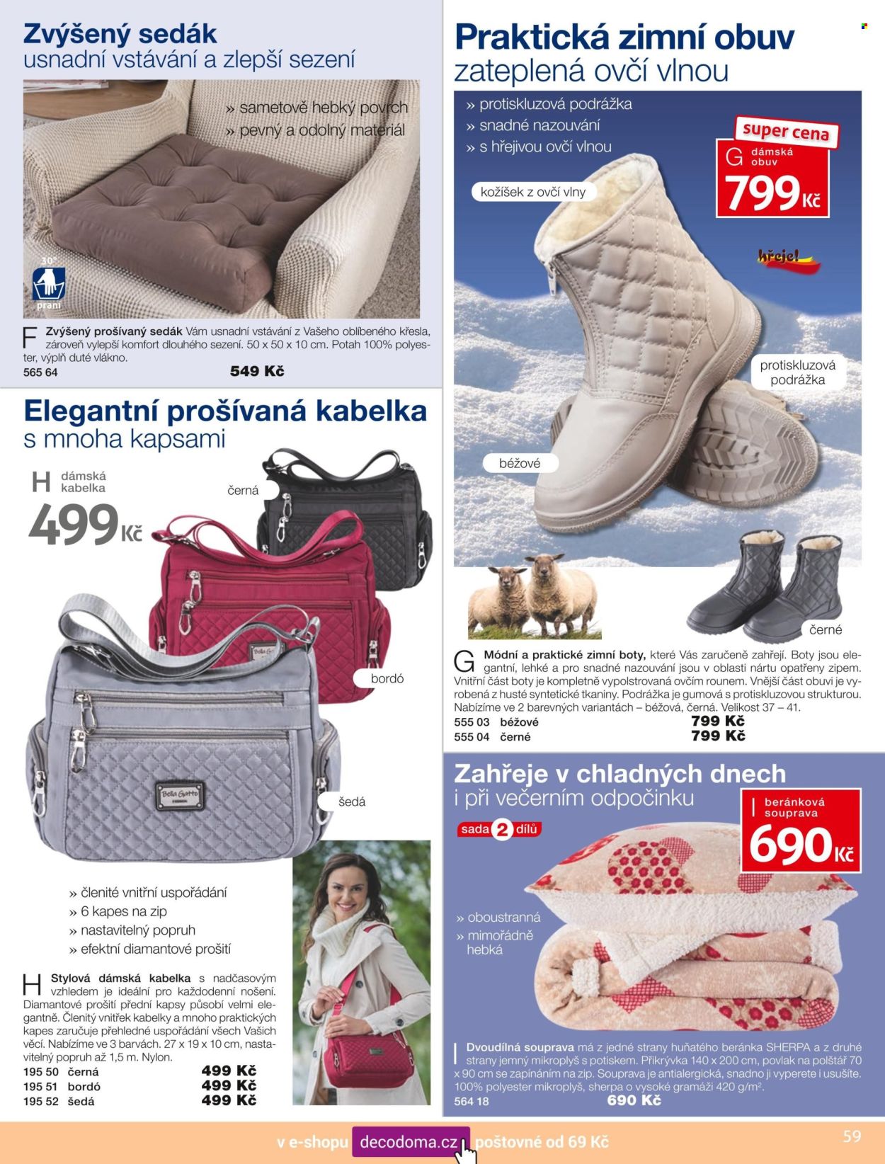Leták decoDoma - 25. 8. 2026 - 31. 1. 2027. Strana 59