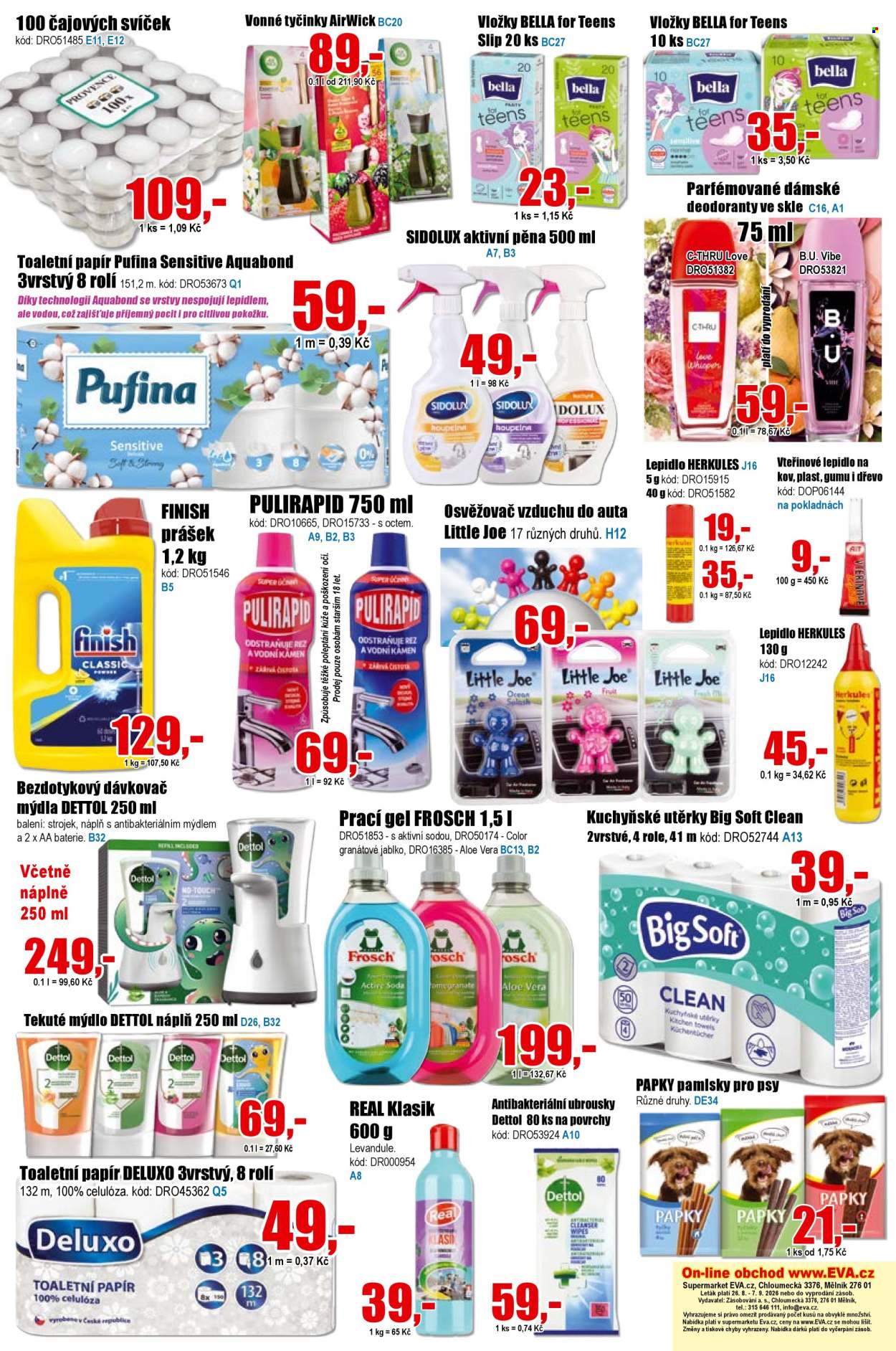 Leták EVA supermarket - 26. 8. 2026 - 7. 9. 2026. Strana 6