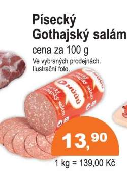 Písecký gothajský salám