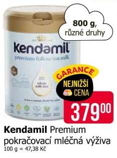 Kendamil Premium pokračovací mléčná výživa