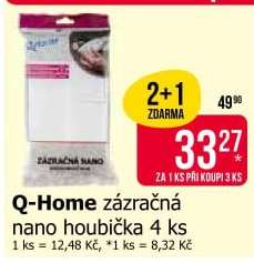 Q-Home zázračná nano houbička 4 ks