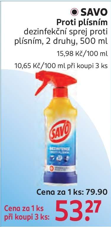 Savo proti plísním