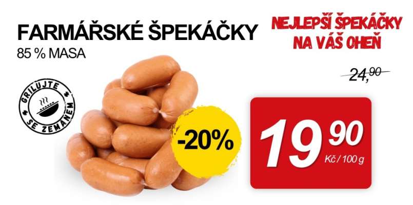 Farmářské špekáčky