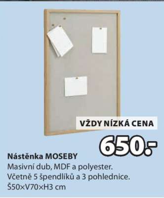Nástěnka MOSEBY