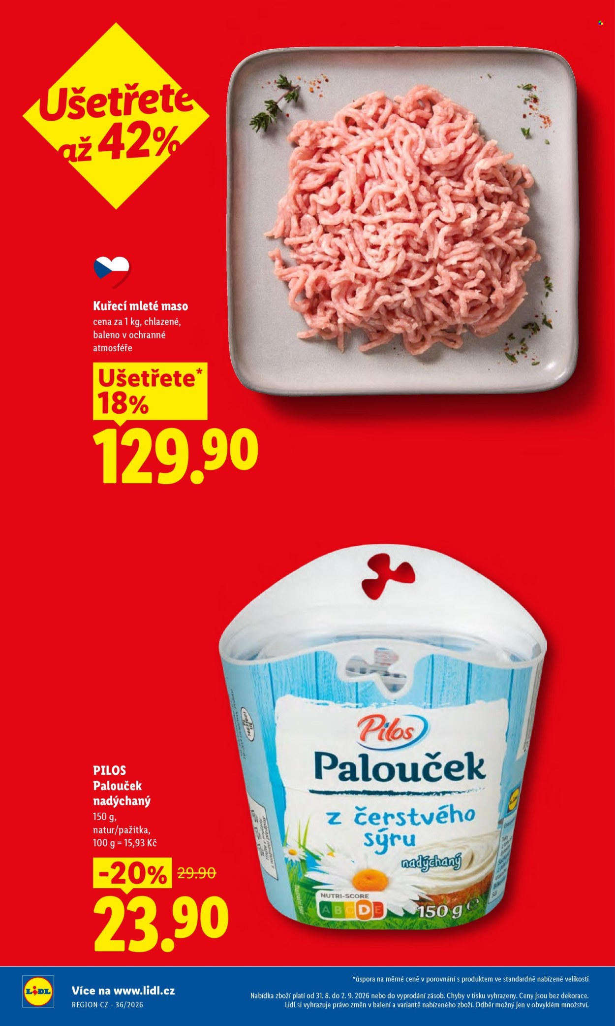 Leták Lidl - 31. 8. 2026 - 2. 9. 2026. Strana 10