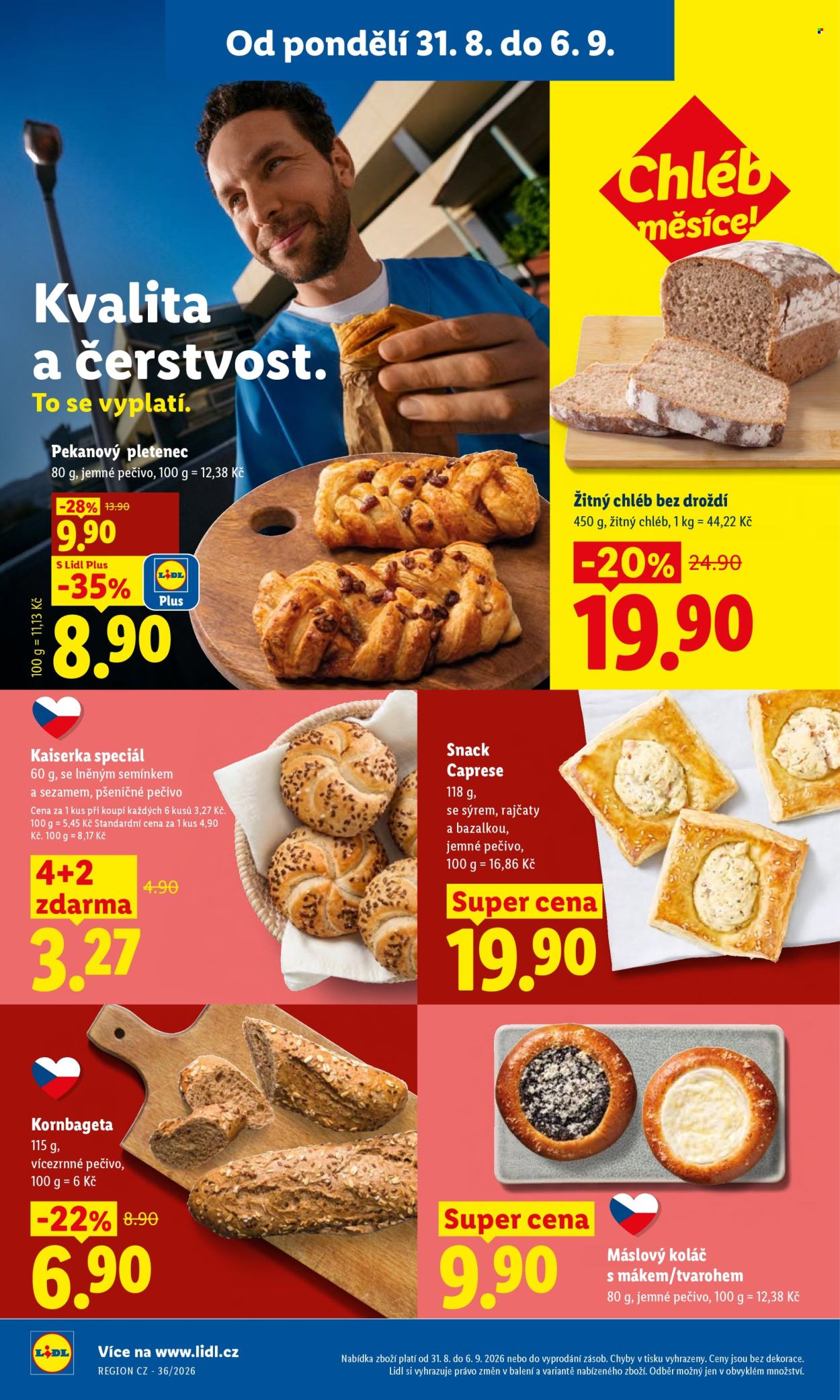 Leták Lidl - 31. 8. 2026 - 2. 9. 2026. Strana 16