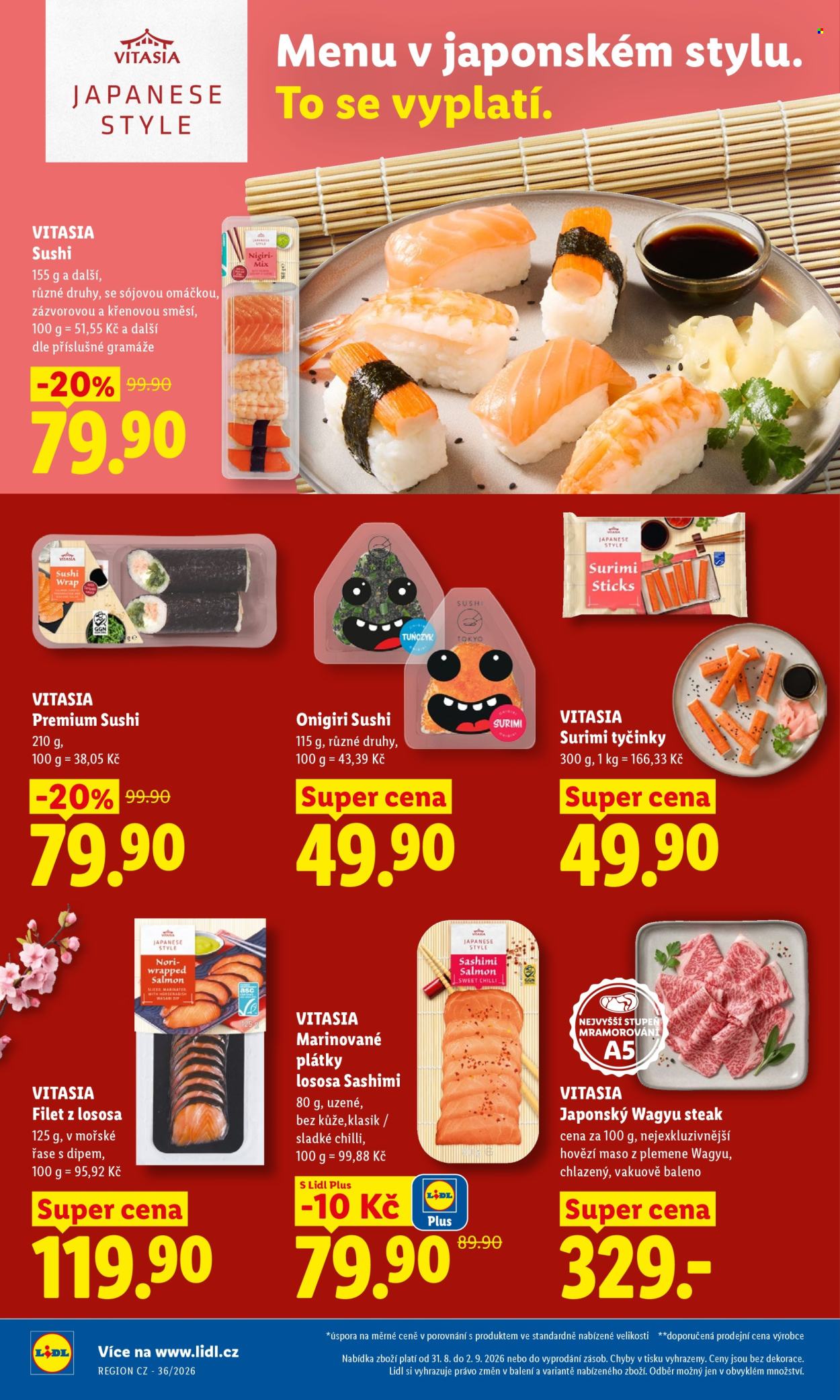 Leták Lidl - 31. 8. 2026 - 2. 9. 2026. Strana 18