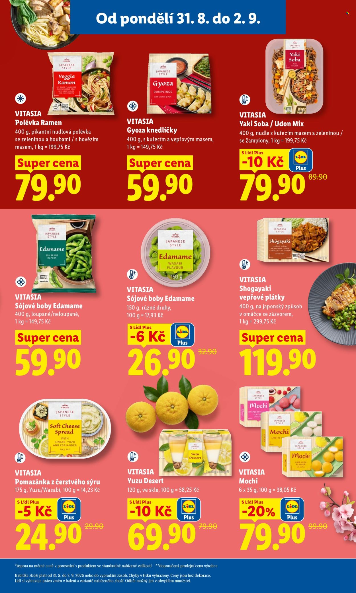 Leták Lidl - 31. 8. 2026 - 2. 9. 2026. Strana 19