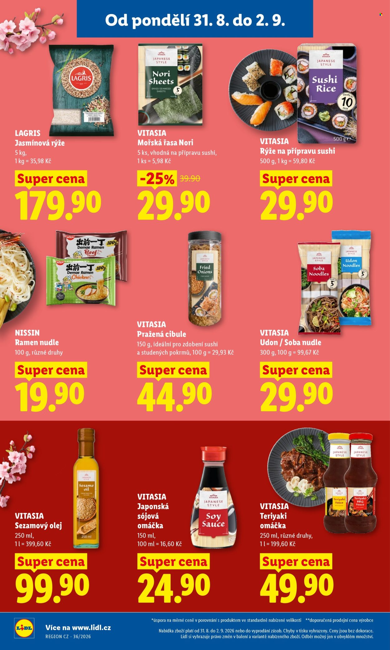 Leták Lidl - 31. 8. 2026 - 2. 9. 2026. Strana 20