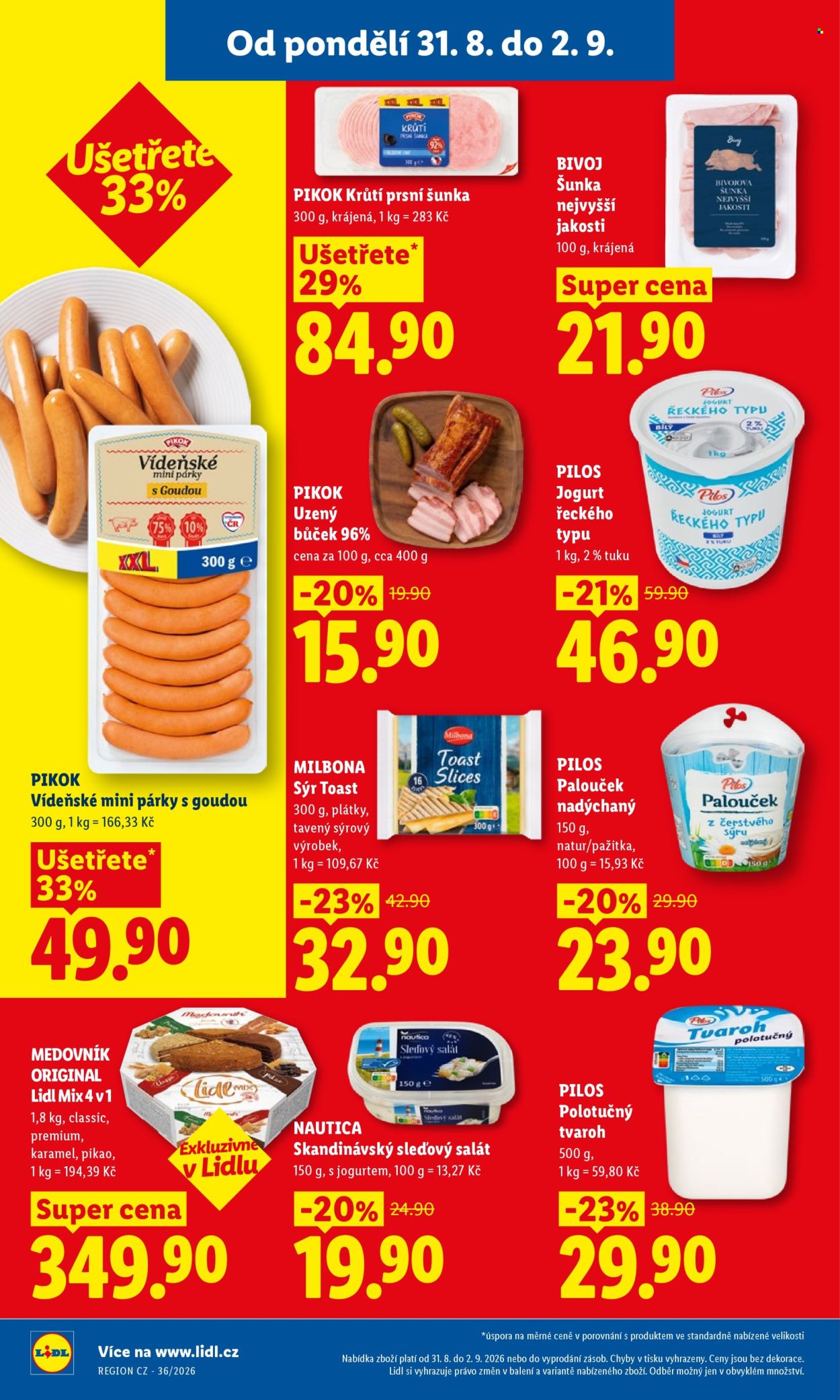 Leták Lidl - 31. 8. 2026 - 2. 9. 2026. Strana 24