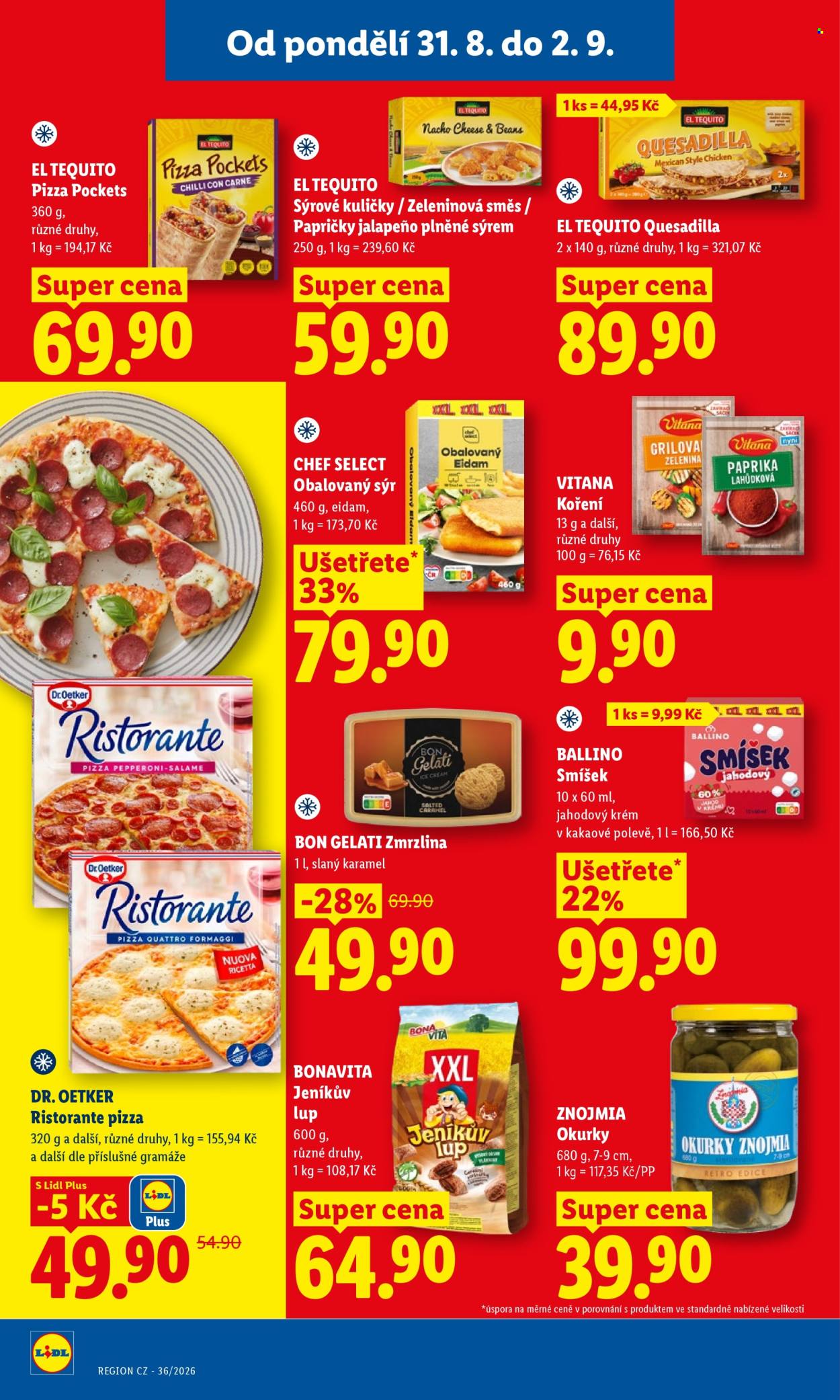 Leták Lidl - 31. 8. 2026 - 2. 9. 2026. Strana 26