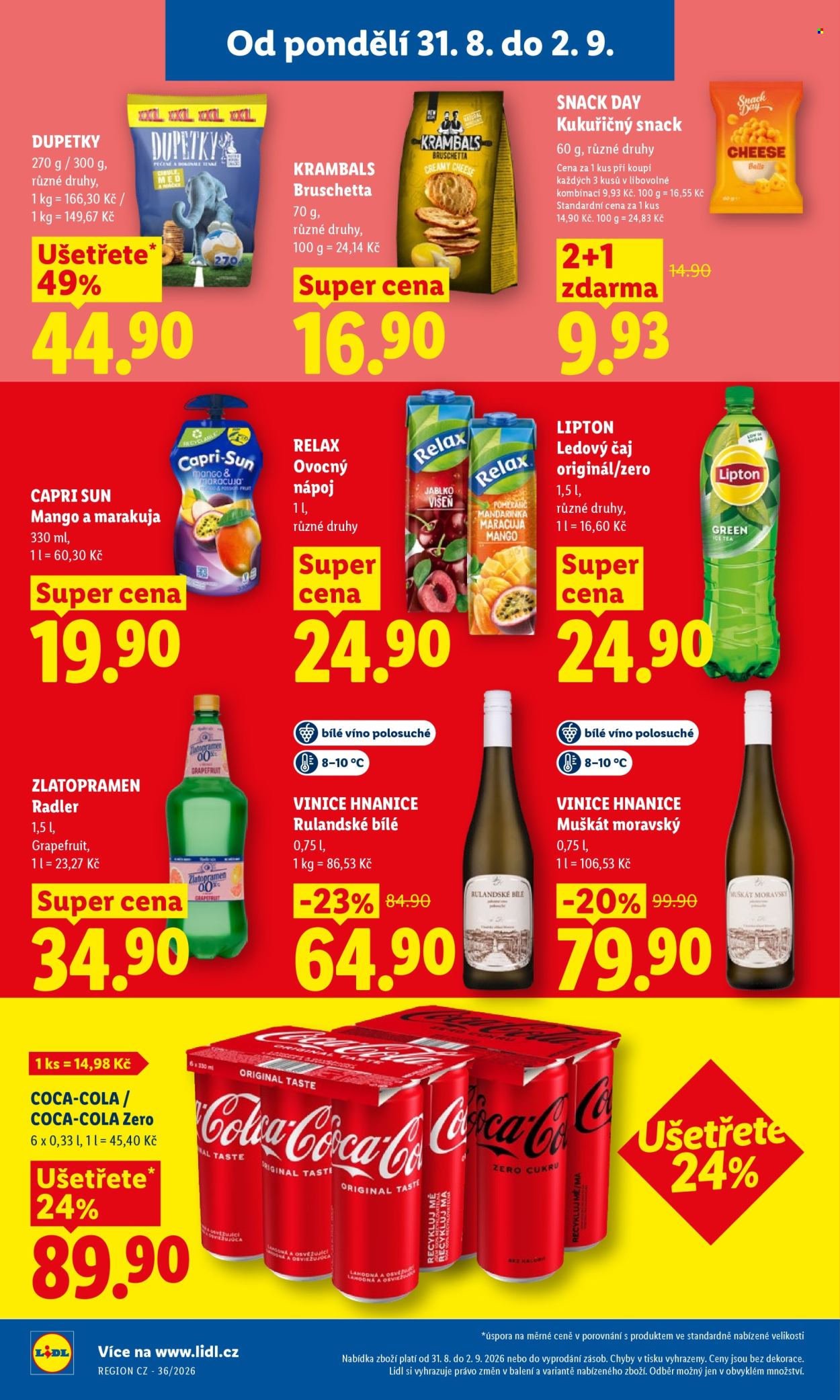 Leták Lidl - 31. 8. 2026 - 2. 9. 2026. Strana 28