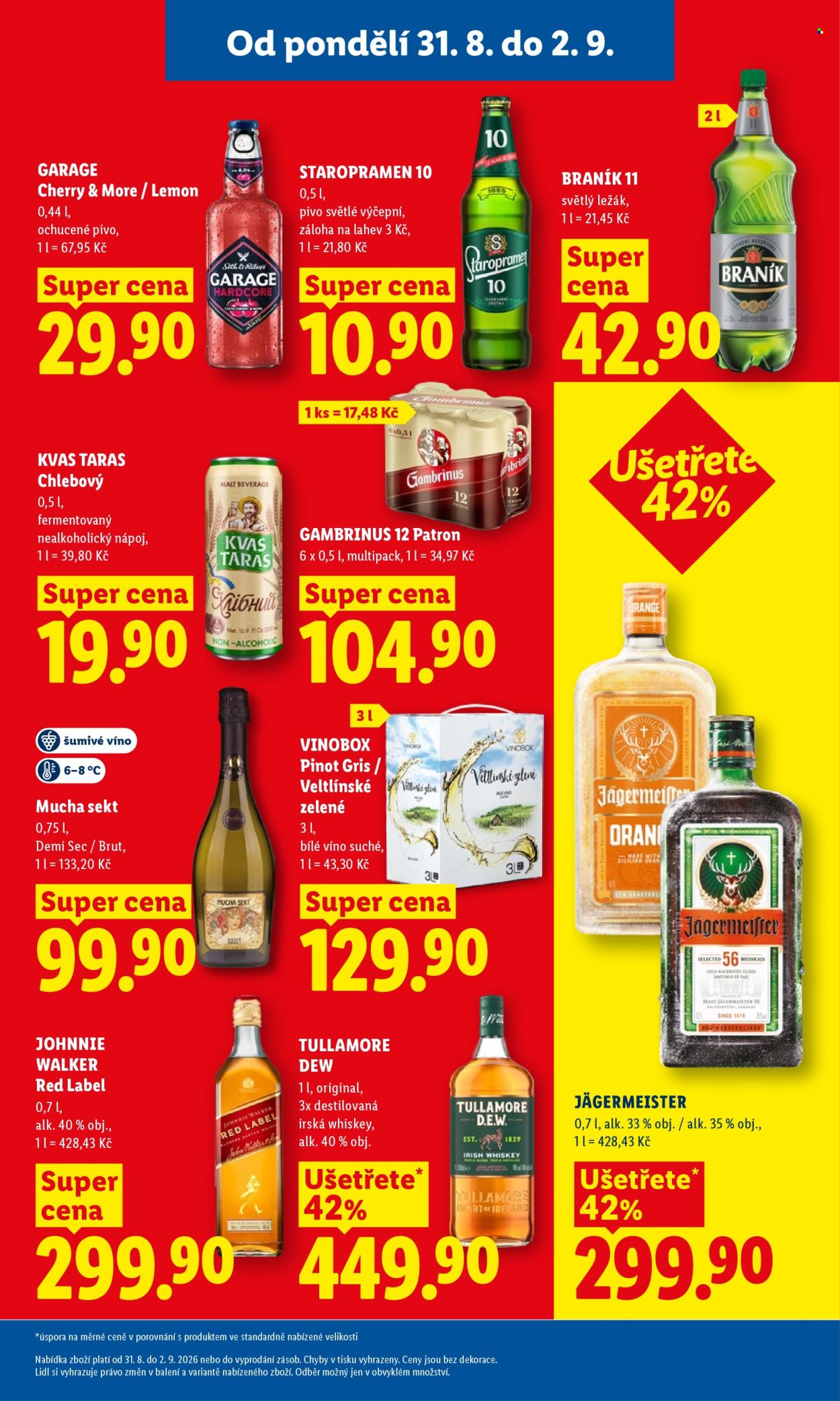 Leták Lidl - 31. 8. 2026 - 2. 9. 2026. Strana 29