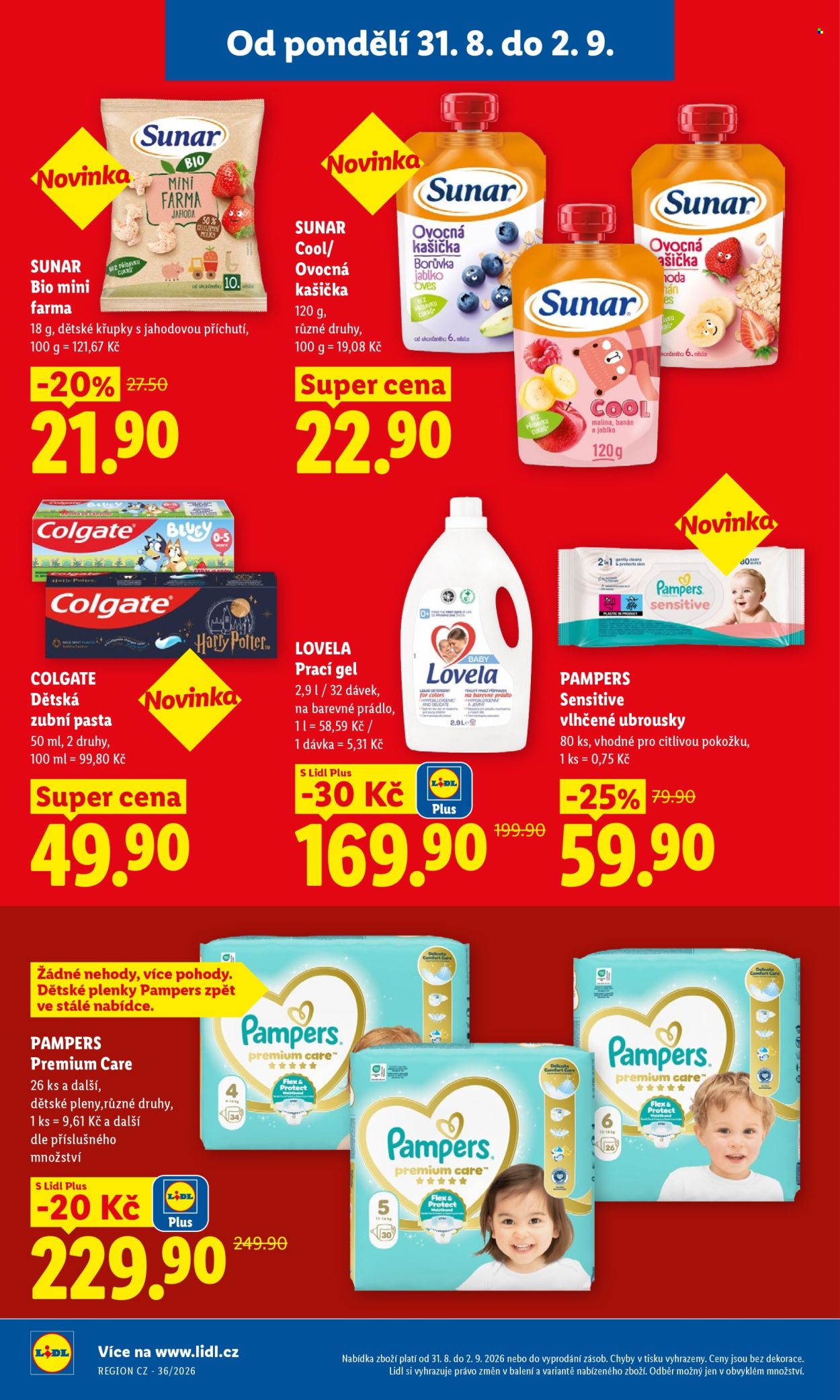 Leták Lidl - 31. 8. 2026 - 2. 9. 2026. Strana 33
