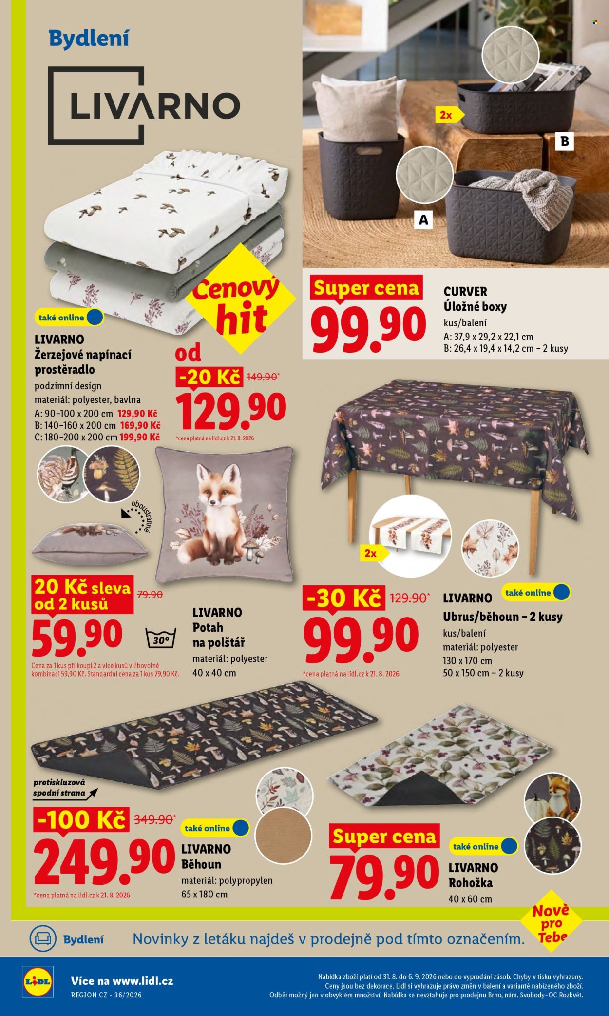 Leták Lidl - 31. 8. 2026 - 2. 9. 2026. Strana 38