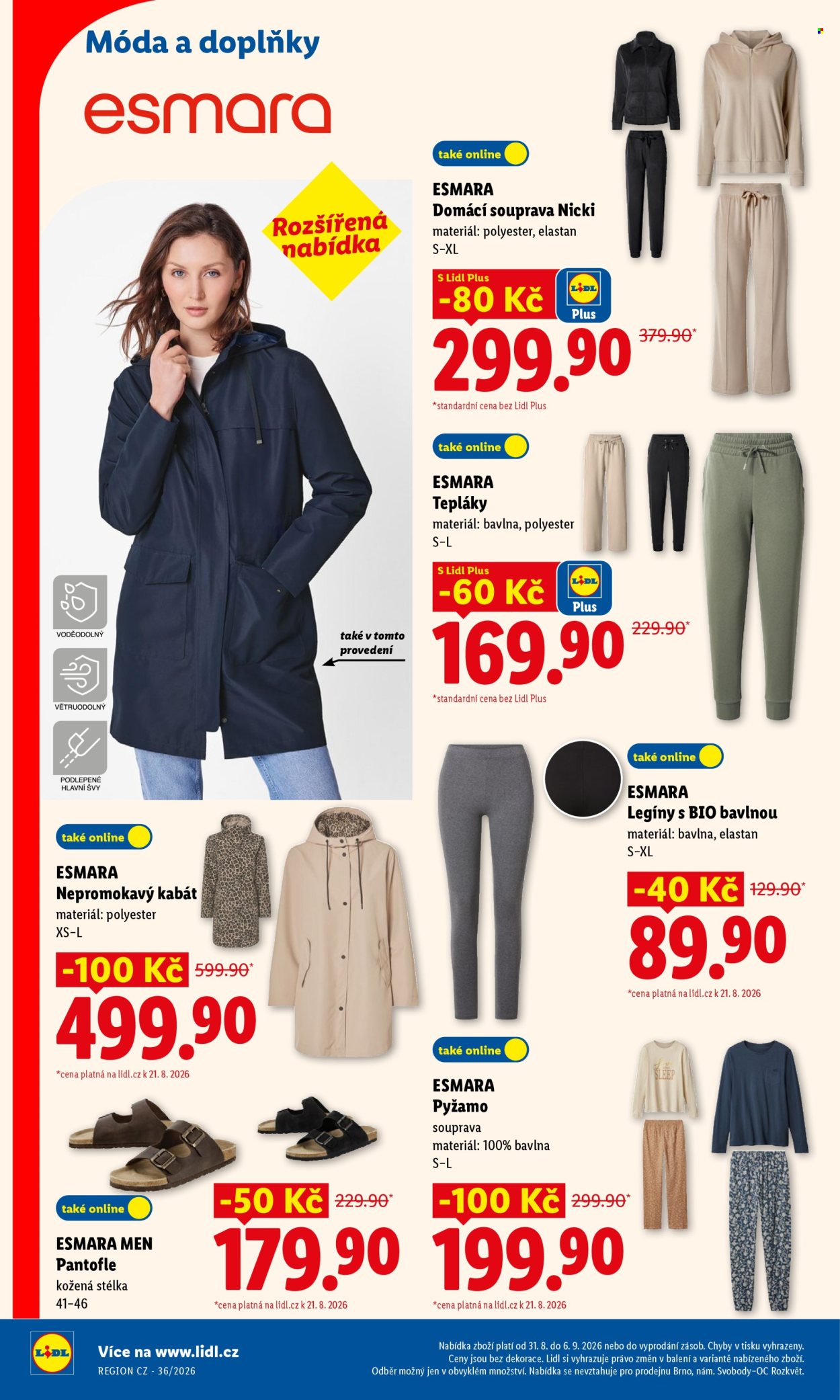 Leták Lidl - 31. 8. 2026 - 2. 9. 2026. Strana 44