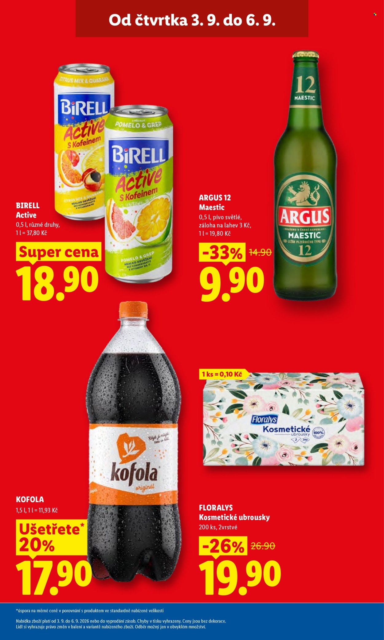 Leták Lidl - 3. 9. 2026 - 6. 9. 2026. Strana 3
