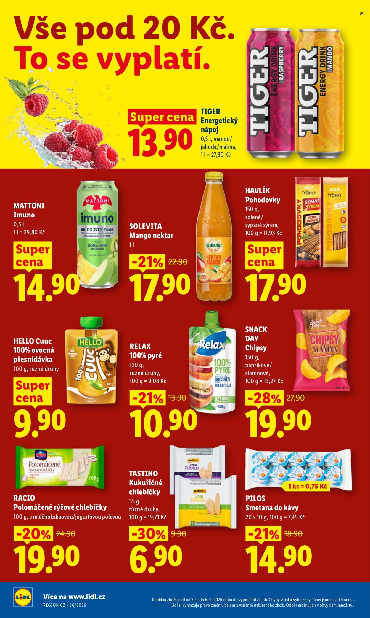 Leták Lidl - 3. 9. 2026 - 6. 9. 2026. Strana 24