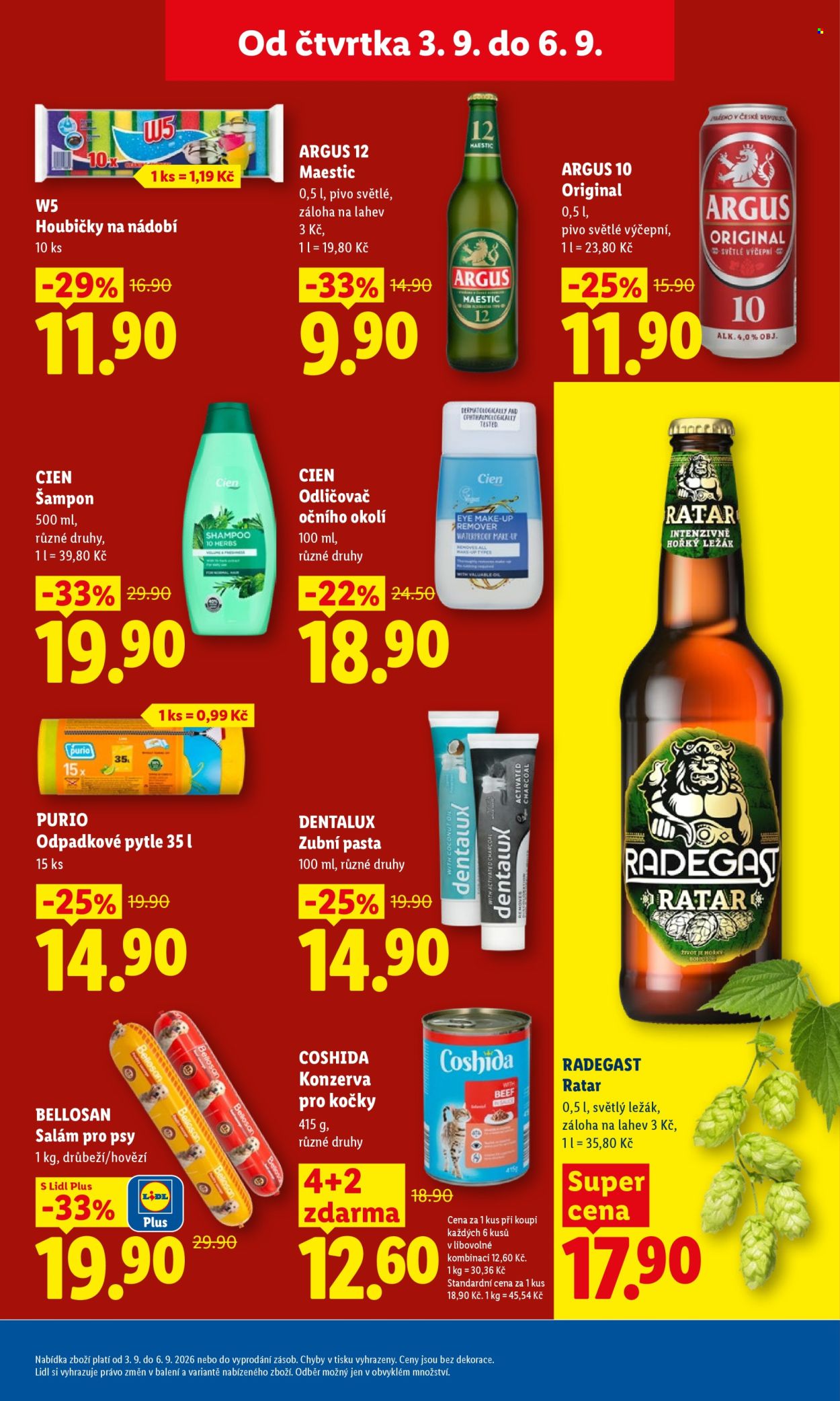 Leták Lidl - 3. 9. 2026 - 6. 9. 2026. Strana 25