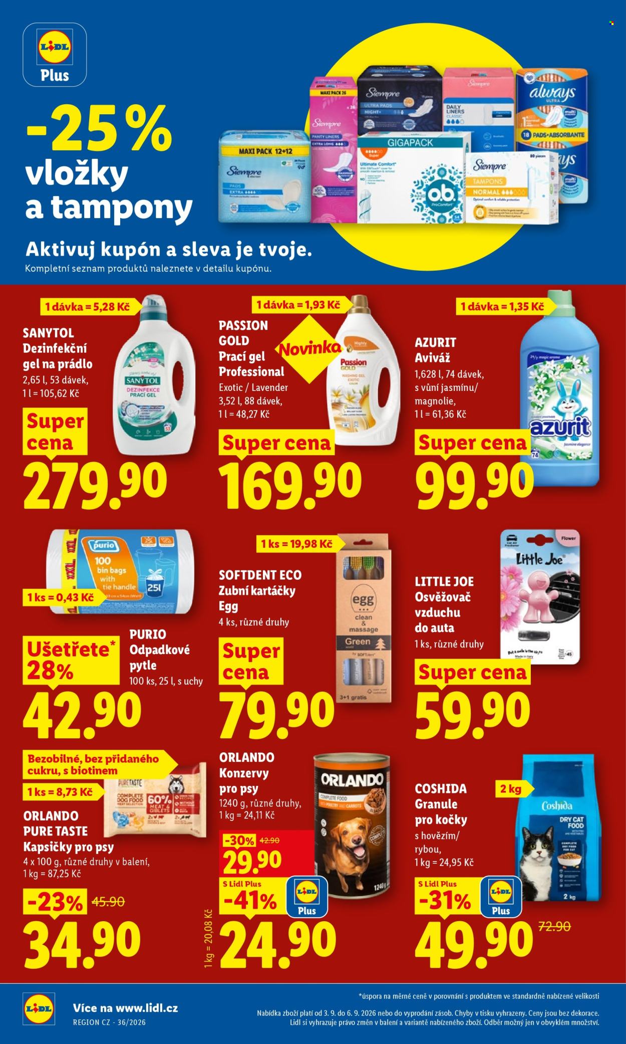 Leták Lidl - 3. 9. 2026 - 6. 9. 2026. Strana 30