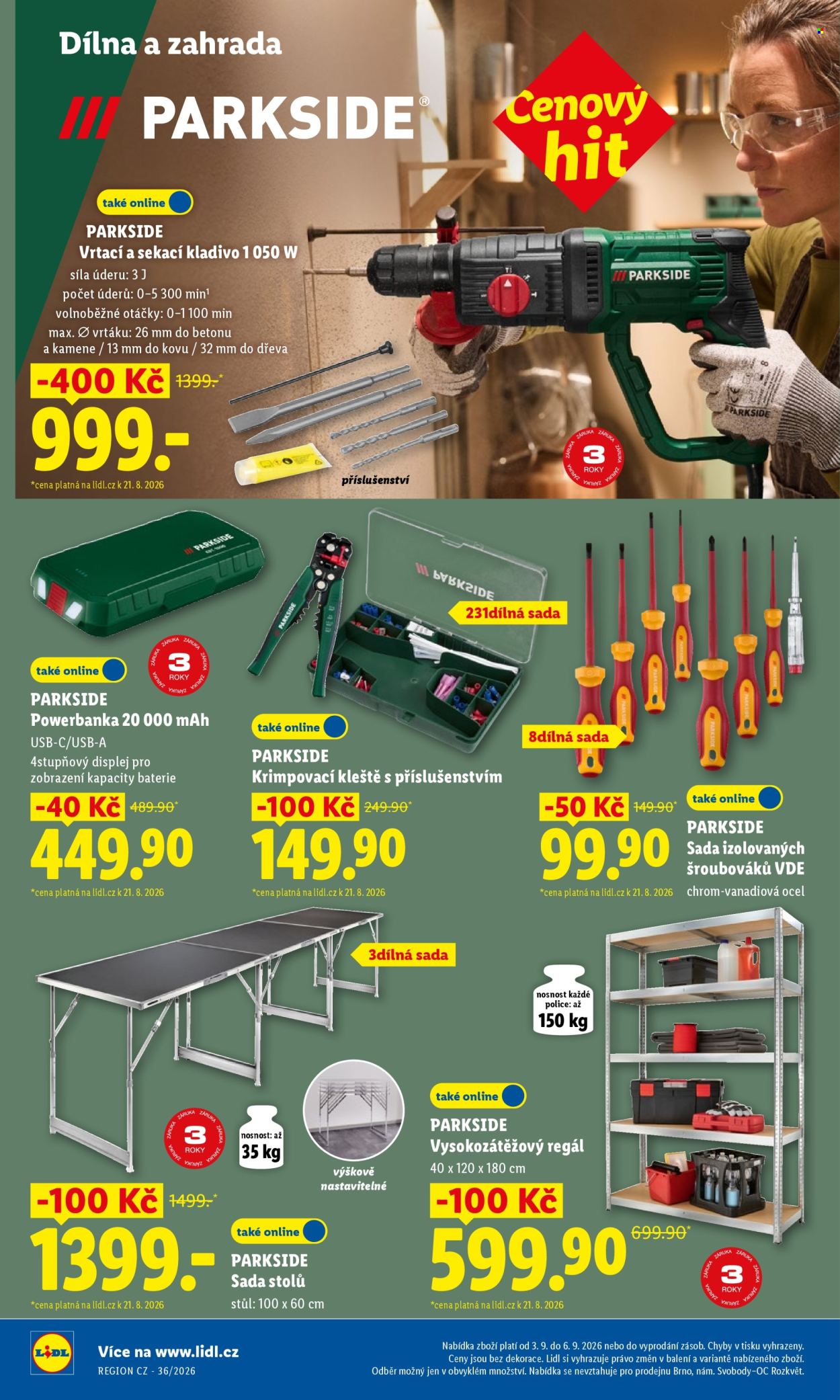 Leták Lidl - 3. 9. 2026 - 6. 9. 2026. Strana 34