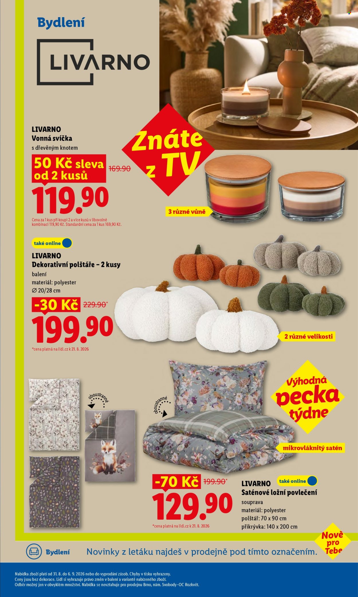 Leták Lidl - 31. 8. 2026 - 6. 9. 2026. Strana 3