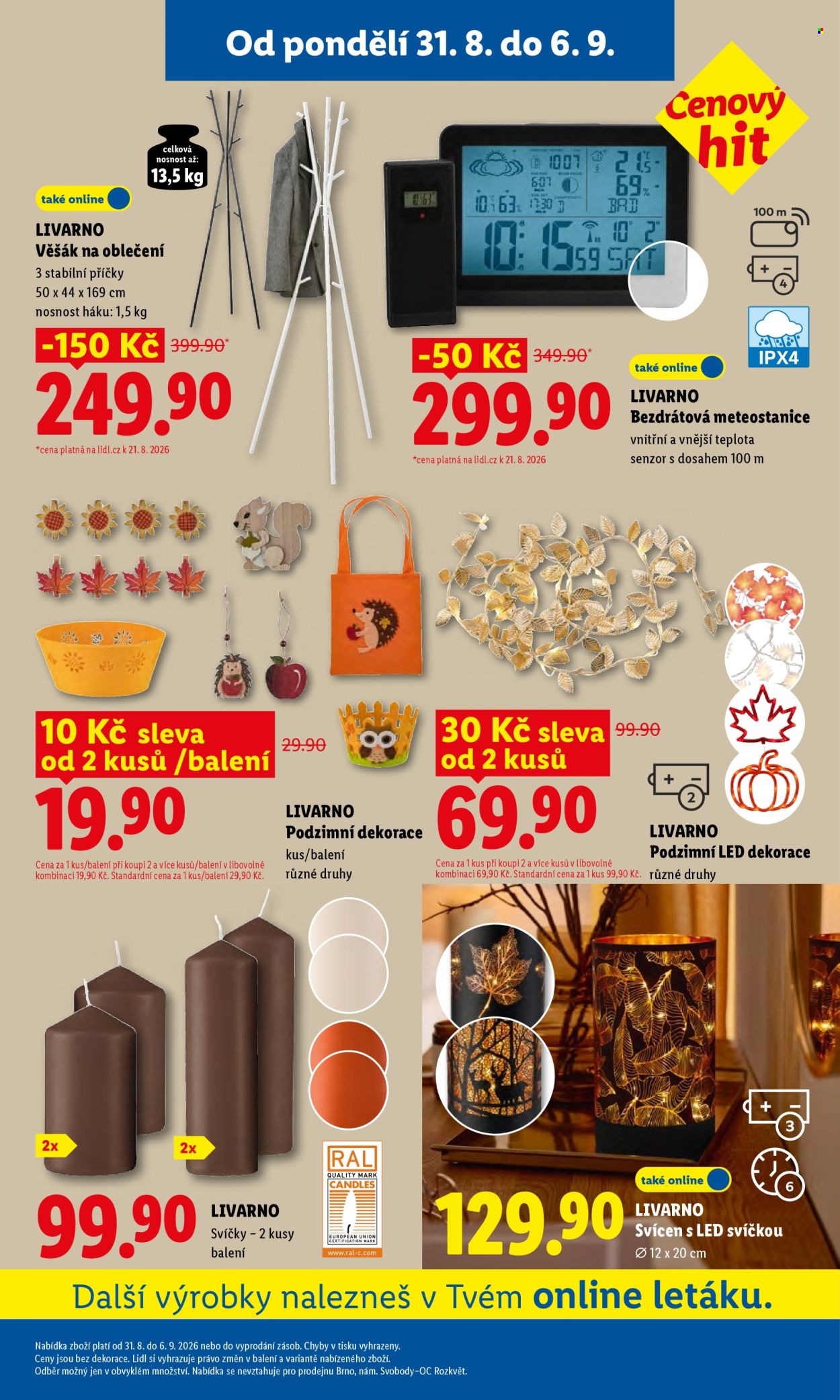 Leták Lidl - 31. 8. 2026 - 6. 9. 2026. Strana 5