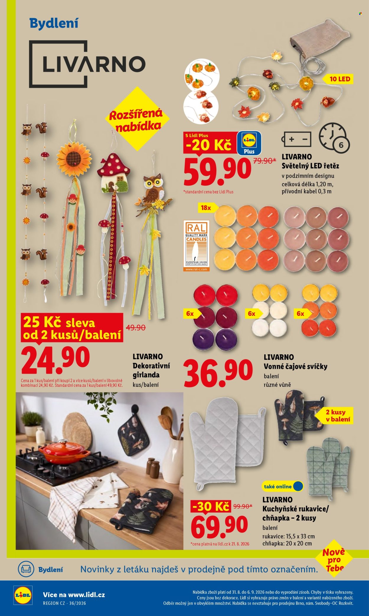 Leták Lidl - 31. 8. 2026 - 6. 9. 2026. Strana 6