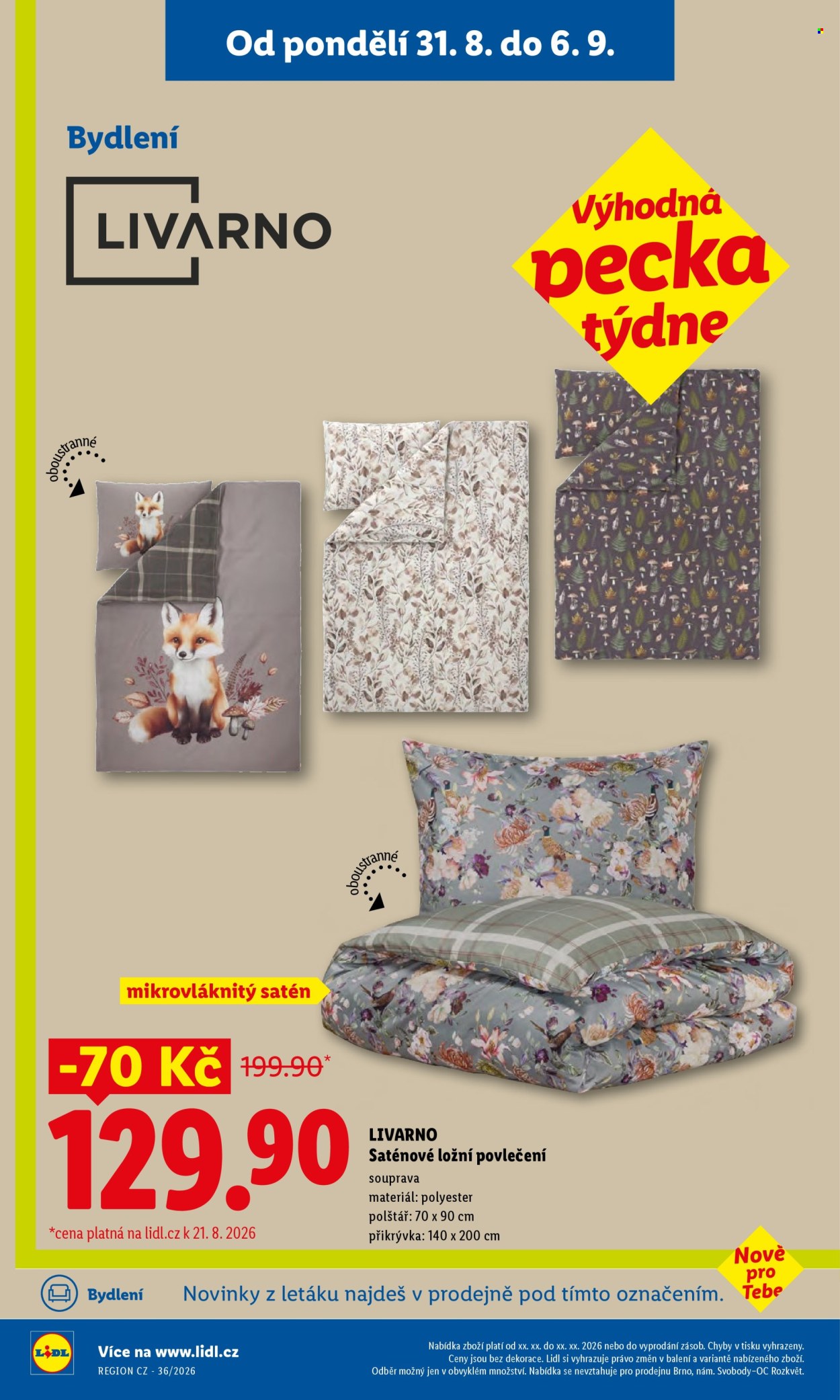 Leták Lidl - 31. 8. 2026 - 6. 9. 2026. Strana 7