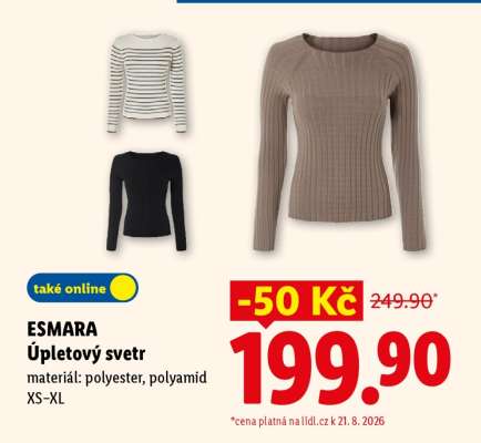 Esmara ÚPLETOVÝ SVETR