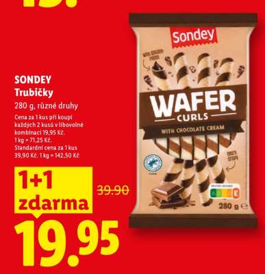 SONDEY Trubičky