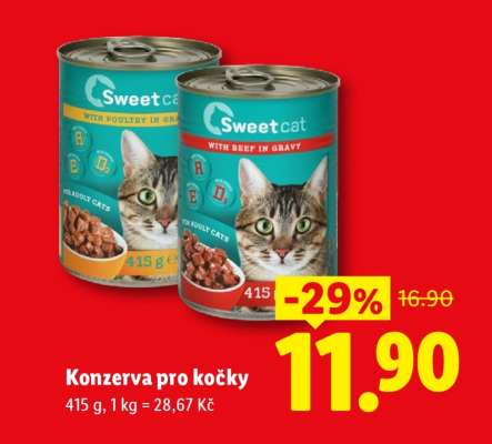 Konzerva pro kočky