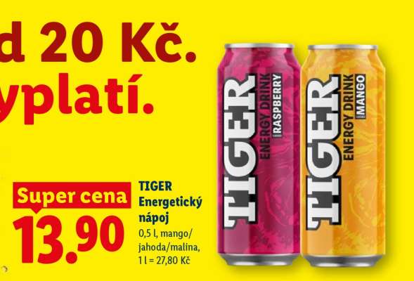 TIGER Energetický nápoj