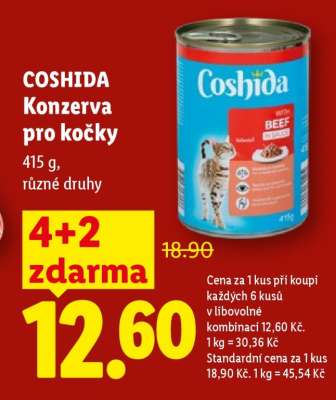Coshida Konzerva pro kočky