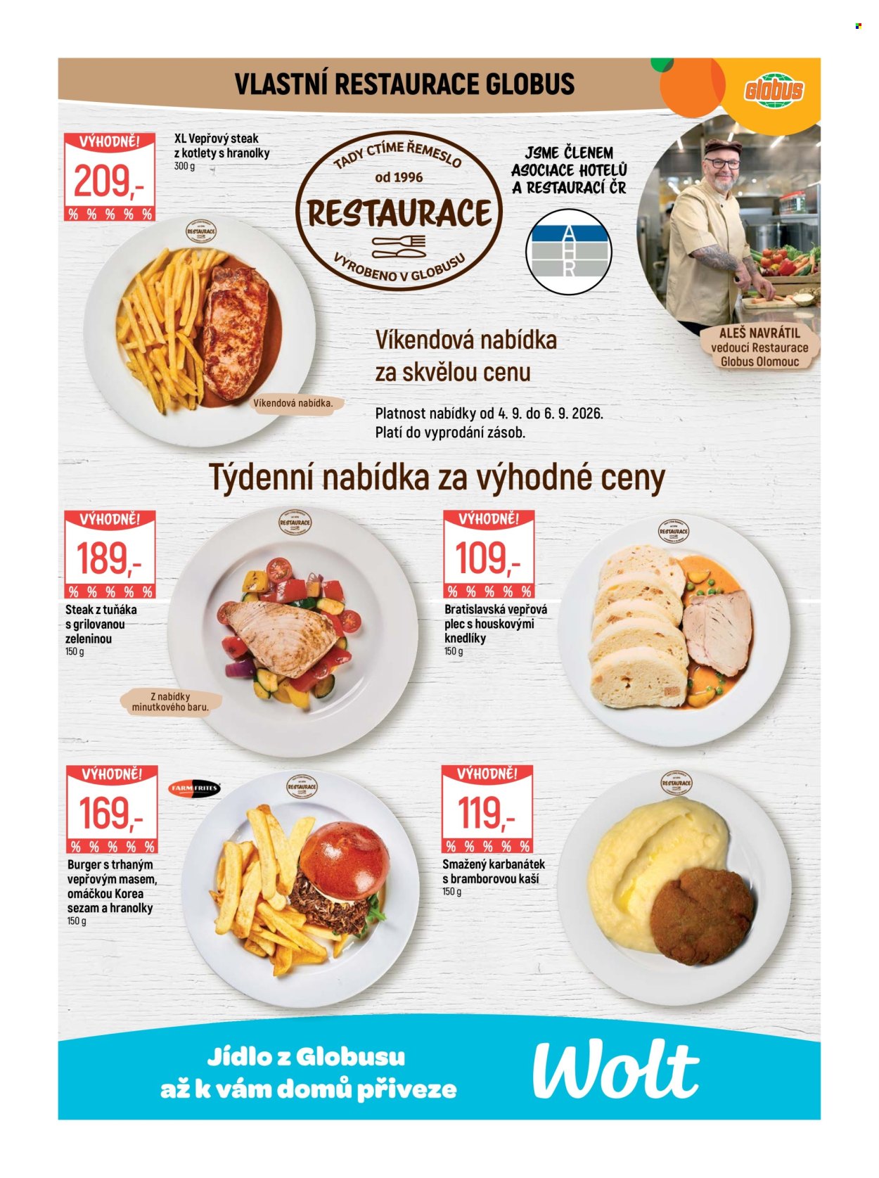 Leták Globus - 2. 9. 2026 - 8. 9. 2026. Strana 8