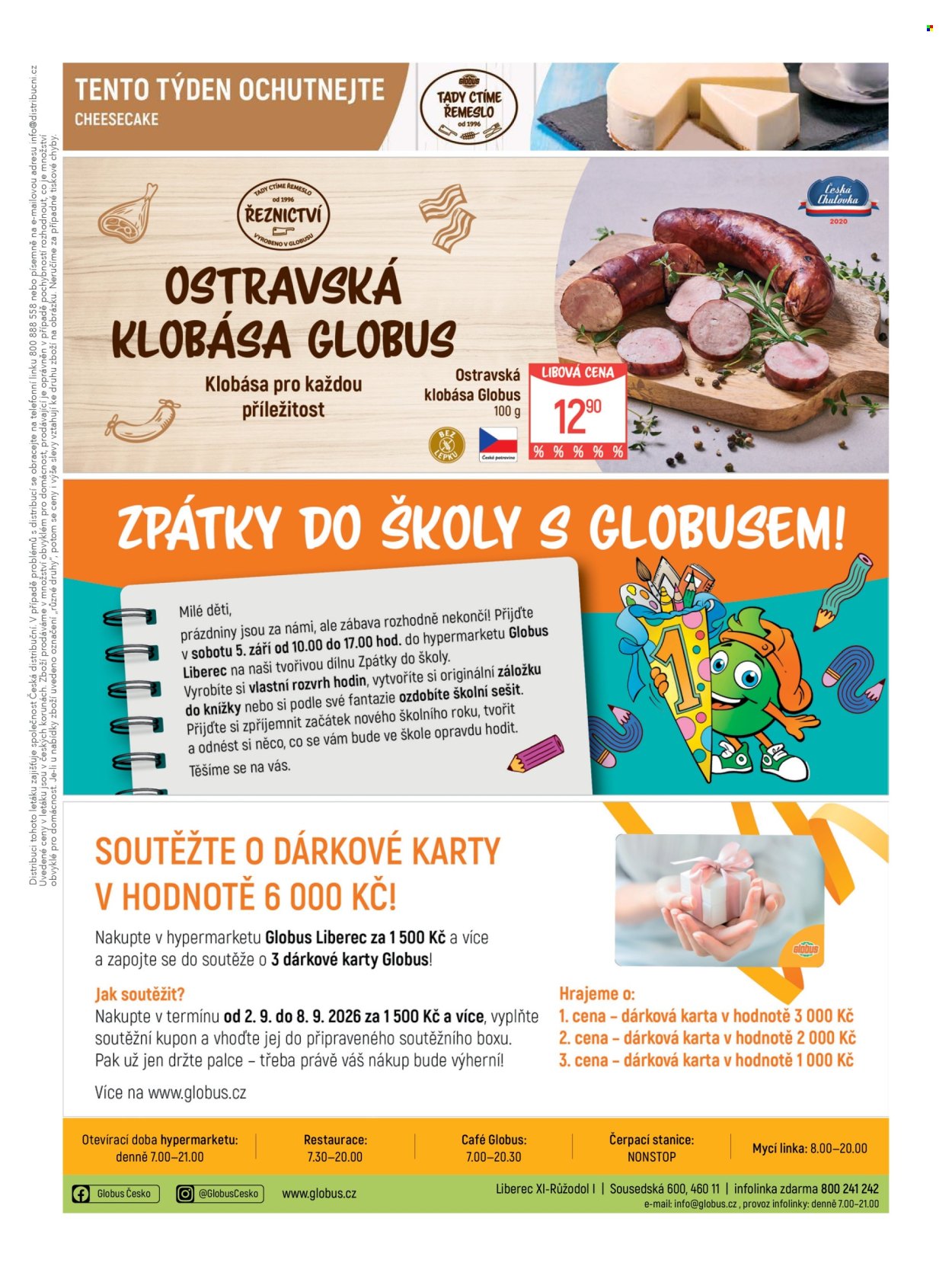Leták Globus - 2. 9. 2026 - 8. 9. 2026. Strana 39