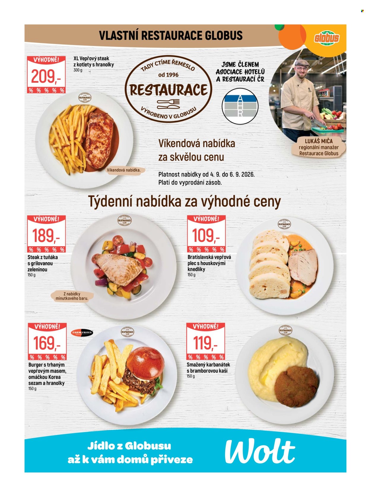 Leták Globus - 2. 9. 2026 - 8. 9. 2026. Strana 8