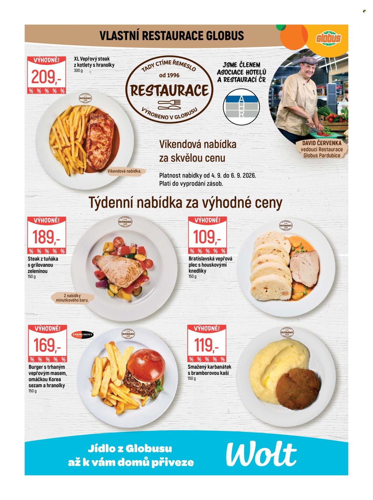 Leták Globus - 2. 9. 2026 - 8. 9. 2026. Strana 8