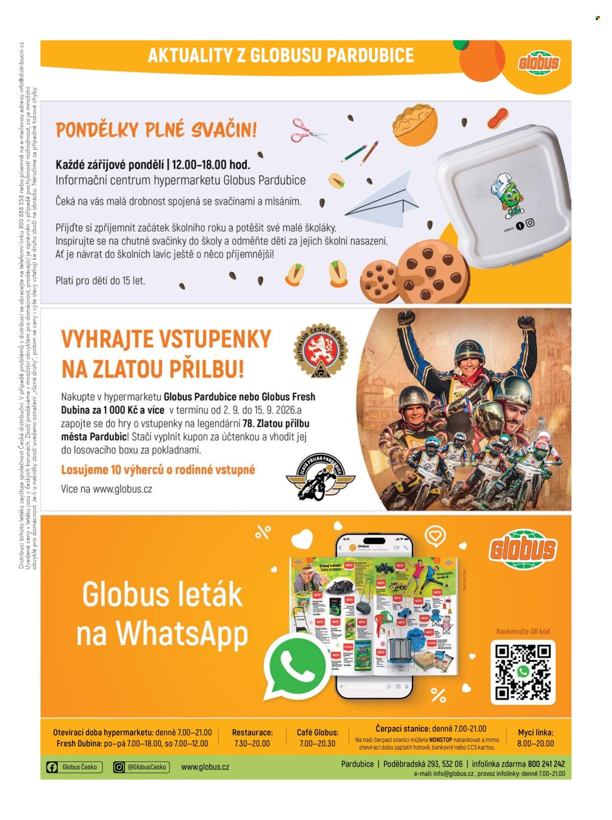 Leták Globus - 2. 9. 2026 - 8. 9. 2026. Strana 39