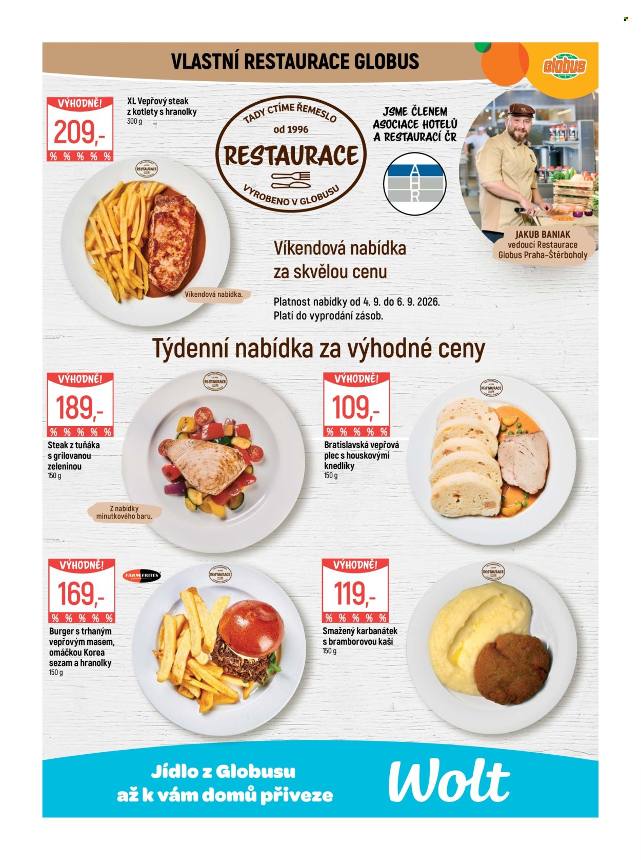 Leták Globus - 2. 9. 2026 - 8. 9. 2026. Strana 8