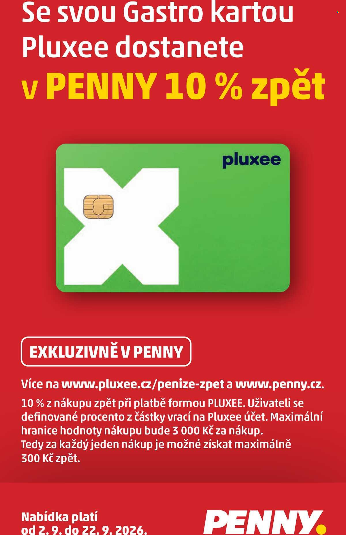 Leták PENNY - 2. 9. 2026 - 8. 9. 2026. Strana 29