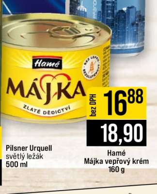 Hamé Májka vepřový krém 160 g