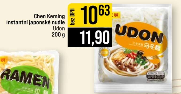 Chen Keming instantní japonské nudle Udon