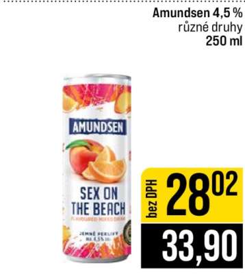 Amundsen 4,5% různé druhy 250 ml