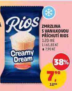 ZMRZLINA S VANILKOVOU PŘÍCHUTÍ RIOS